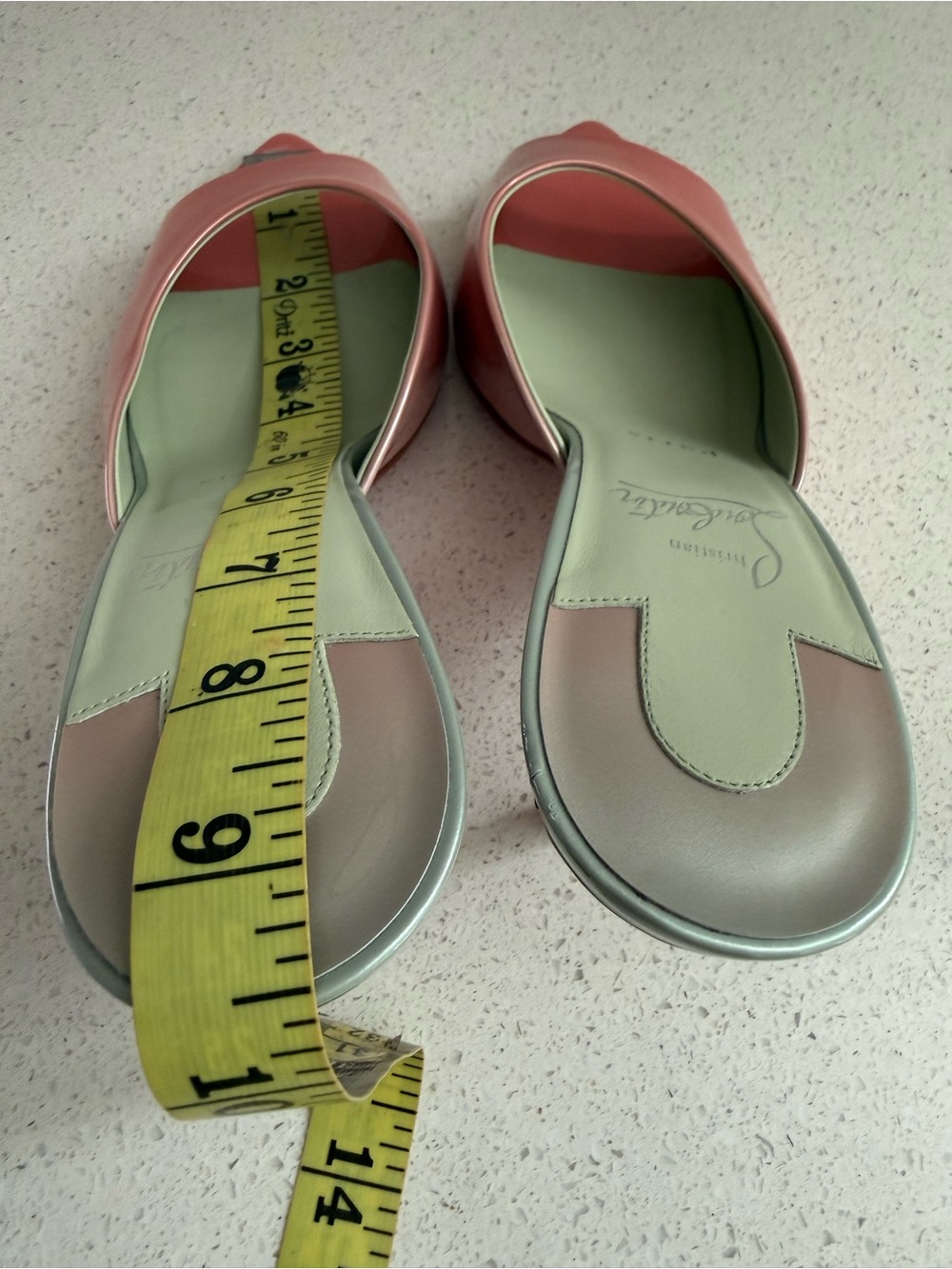 Christian Louboutin Miss Z Patent leather sandals Size EU 38 US 8 - Picture 5 of 11